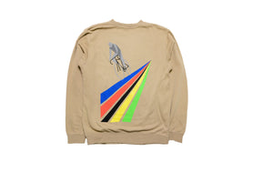 LCCC ALL ROUNDER 64 PIGMENT DYED CREWNECK SWEATER