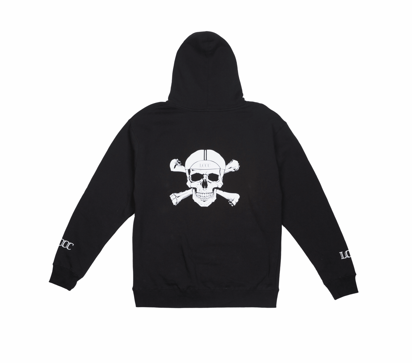 LCCC SKULL LOGO PULLOVER HOODIE