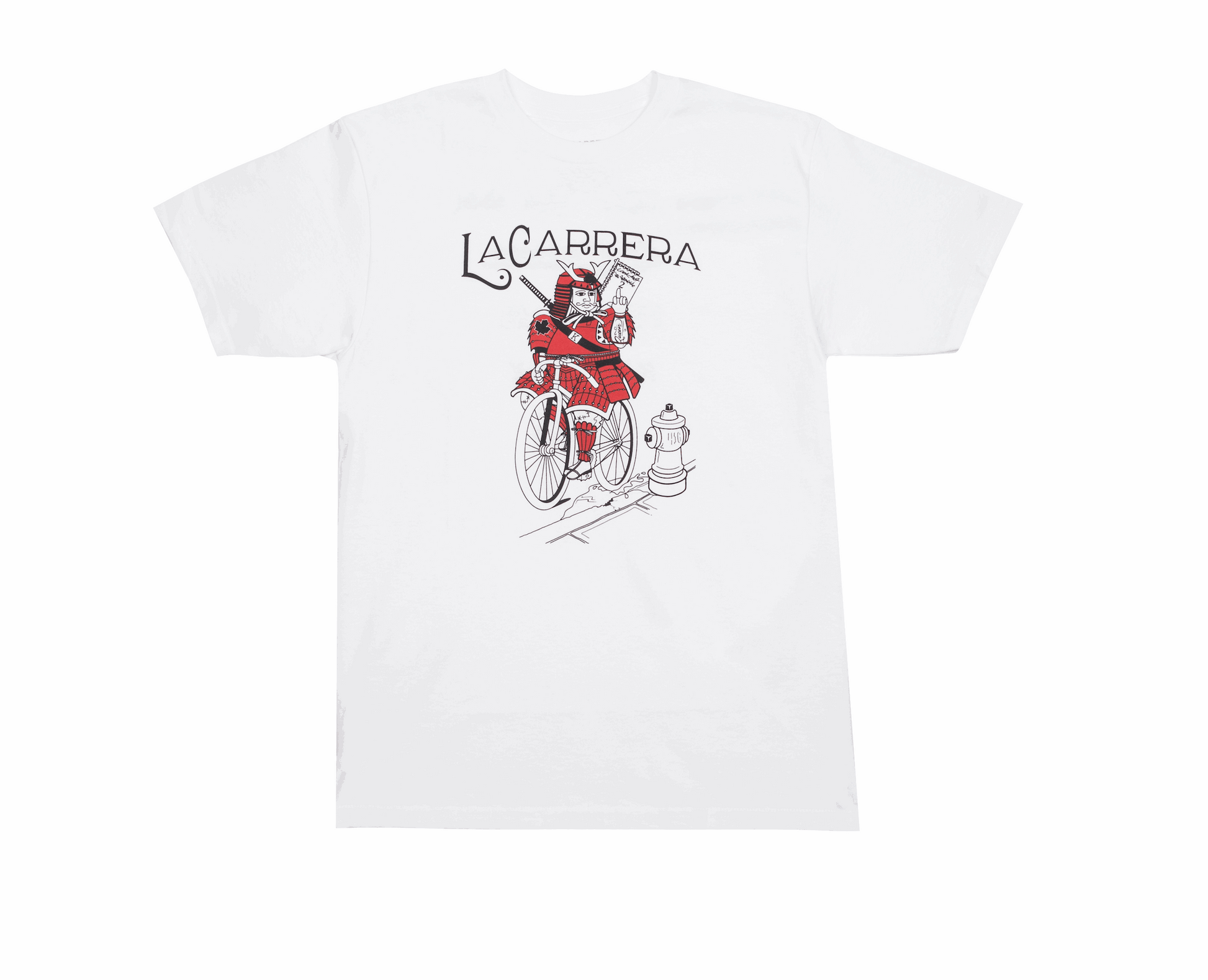 LCCC LOOK MA NO BRAKES 2 SAMURAI KING SHORT SLEEVE TEE