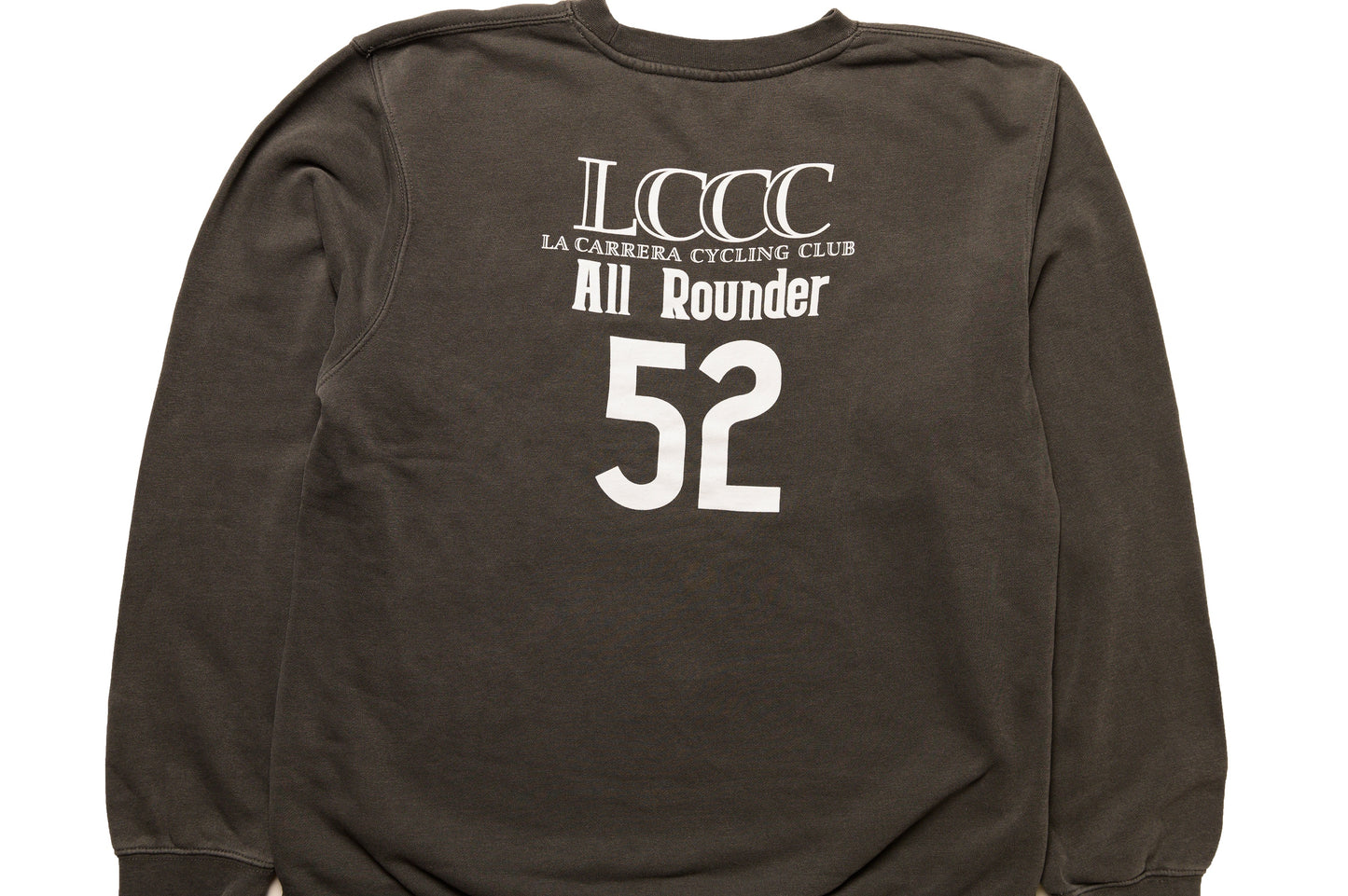 LCCC ALL ROUNDER 52 (COPPI) PIGMENT DYED CREWNECK