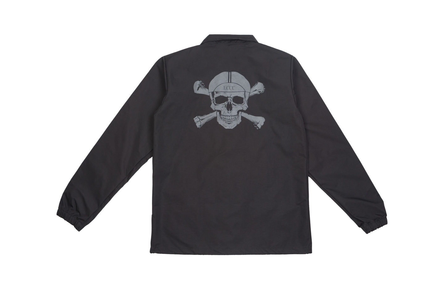 LCCC REFLECTIVE SKULL COACHES JACKET