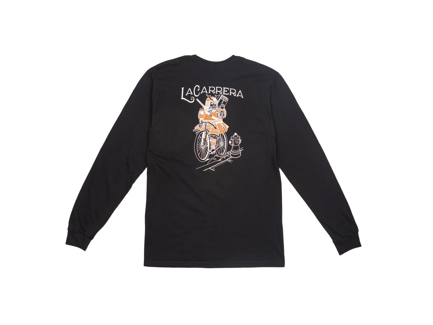 LCCC LOOK MA NO BRAKES 2 SAMURAI KING LS TEE