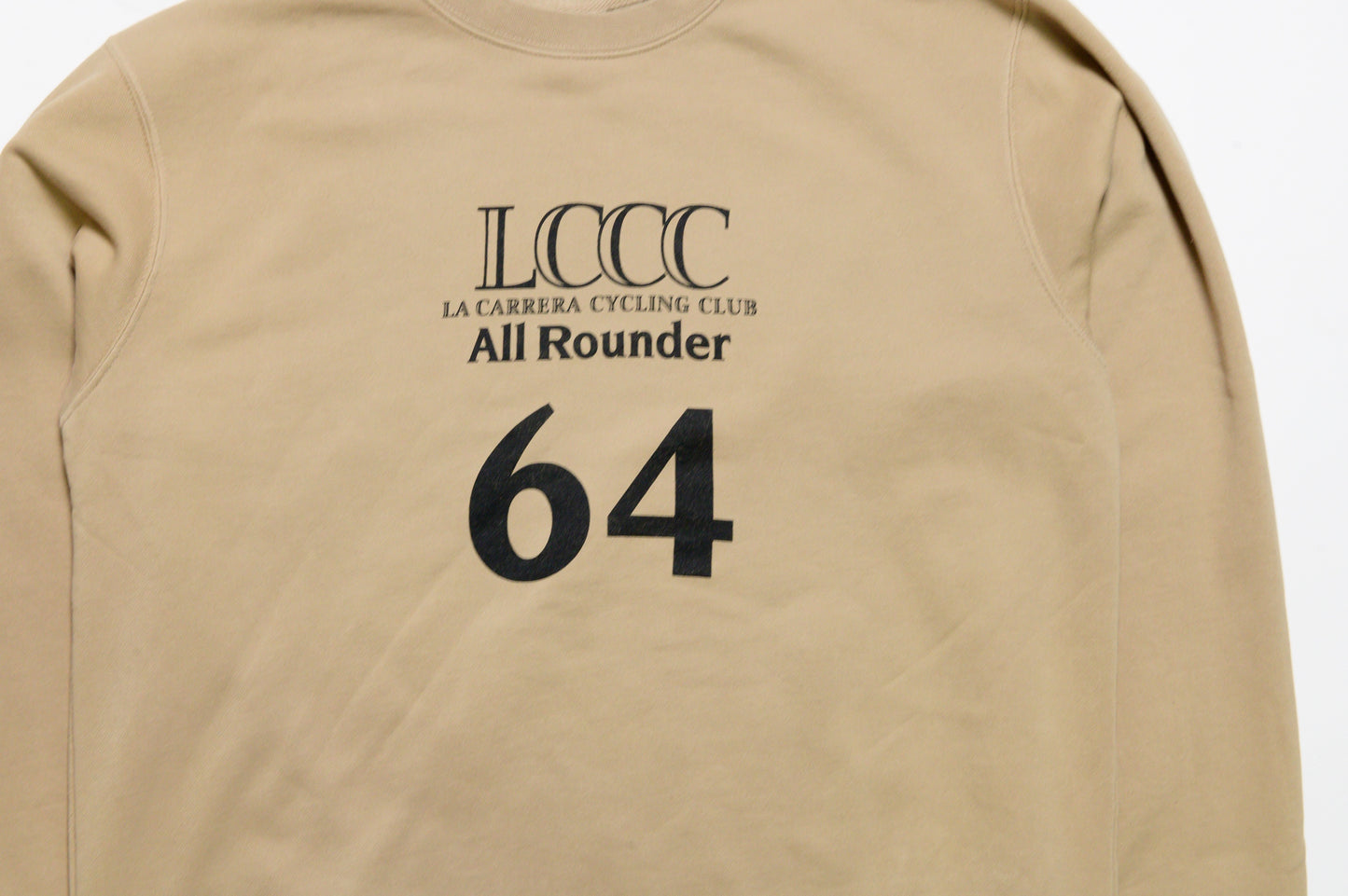 LCCC ALL ROUNDER 64 (ANQUETIL) PIGMENT DYED CREWNECK